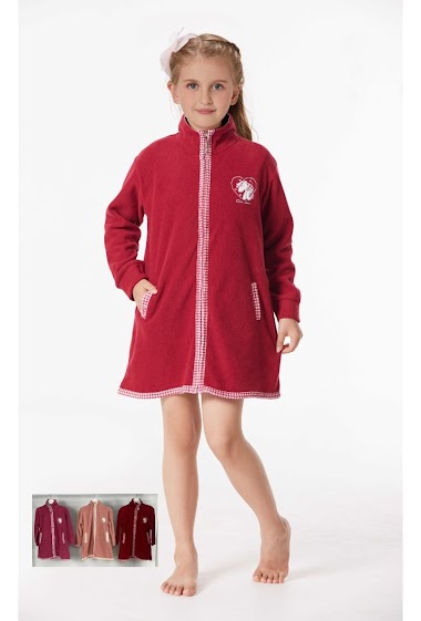 Wholesaler JESSYLIA - Zipper bathrobe