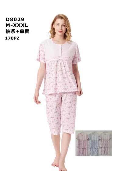 Grossiste JESSYLIA - Pyjama coton