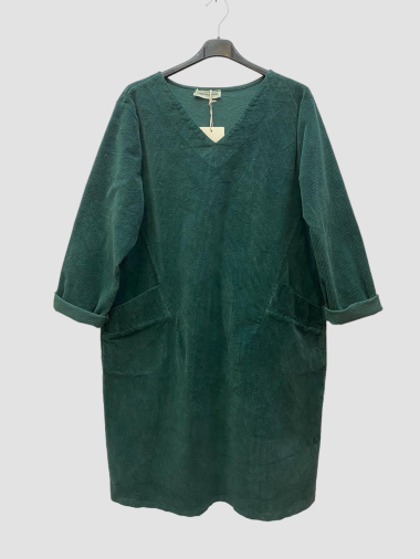 Wholesaler Superbelle - Velvet mid-length dress