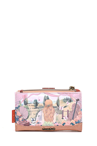 Grossiste SWEET & CANDY - C-252-23B Portefeuille porte-monnaie synthétique Sweet & Candy
