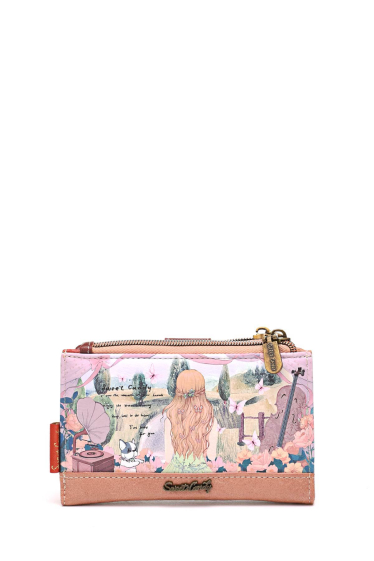 Grossiste SWEET & CANDY - C-254-23B Portefeuille porte-monnaie synthétique Sweet & Candy