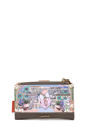 Grossiste SWEET & CANDY - C-254-23B Portefeuille porte-monnaie synthétique Sweet & Candy