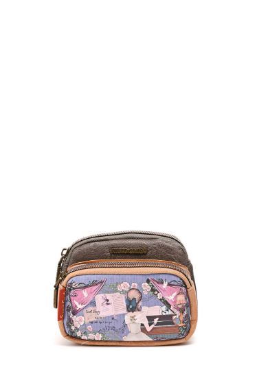 Grossiste SWEET & CANDY - C-267-23B Pochette porte-monnaie synthétique Sweet & Candy