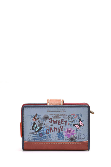 Grossiste SWEET & CANDY - SC-001 Portefeuille porte-monnaie synthétique Sweet & Candy