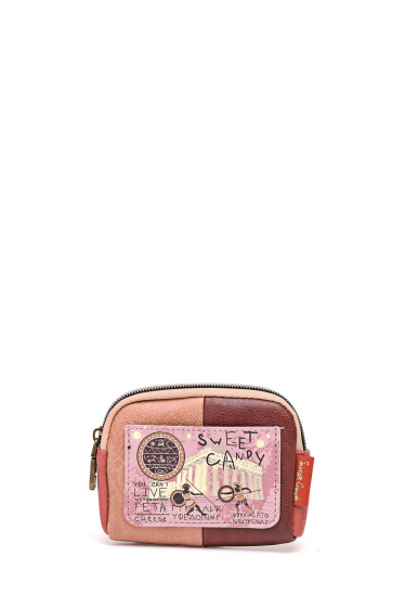 Grossiste SWEET & CANDY - SC-014 Pochette porte-monnaie synthétique Sweet & Candy