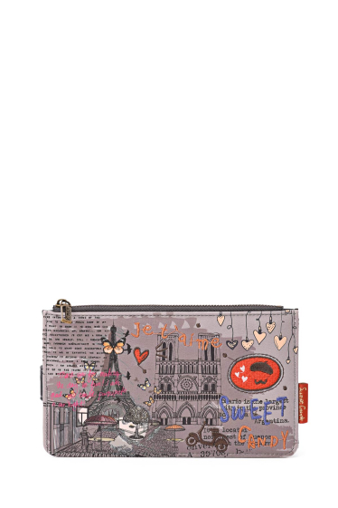 Grossiste SWEET & CANDY - SC-023 Grande pochette Porte-carte synthétique Sweet & Candy