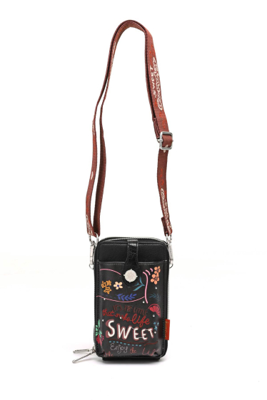 Grossiste SWEET & CANDY - SC-060 Pochette bandoulière format téléphone synthétique Sweet & Candy