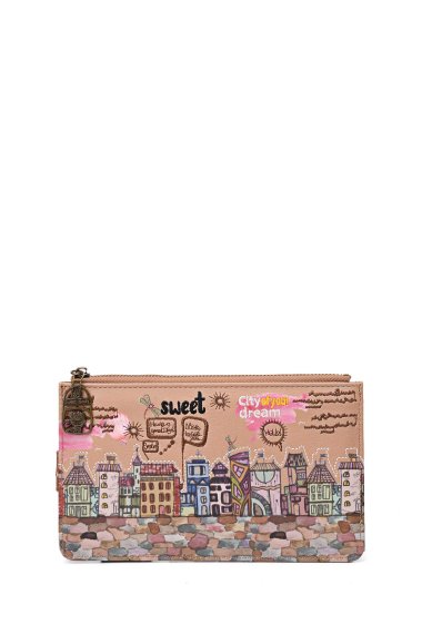 Grossiste SWEET & CANDY - XH-08 Grande pochette Porte-carte synthétique Sweet & Candy