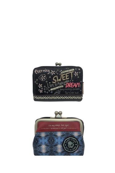 Grossiste SWEET & CANDY - ZT-05 Porte-monnaie Porte-carte Sweet & Candy
