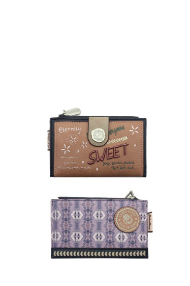 Wholesaler SWEET & CANDY - Sweet & Candy ZT-06 Wallet
