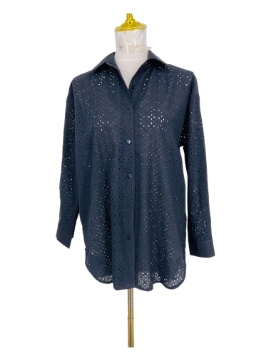Wholesaler Sweet Miss - Cotton shirt with lace