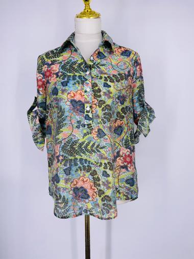Wholesaler Sweet Miss - Floral print shirt