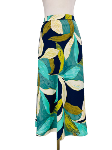 Wholesaler Sweet Miss - Foliage print skirt