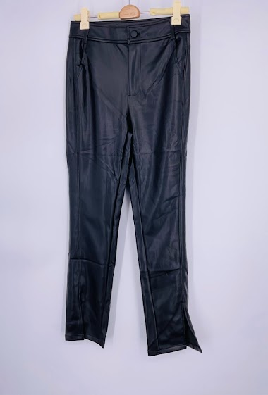 Wholesaler Sweet Miss - Faux leather pants