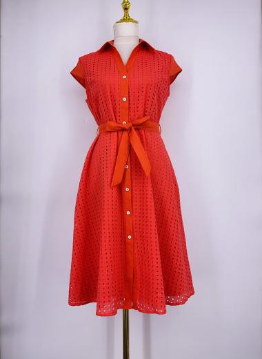 Wholesaler Sweet Miss - Cotton dress with lining