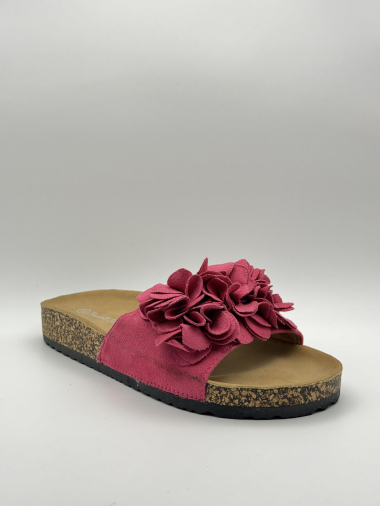 Mayorista Sweet Shoes - Sandalias con estampados y formas de pétalos de flores.