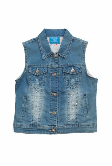 Grossistes Sweety Fashion - Gilet jeans