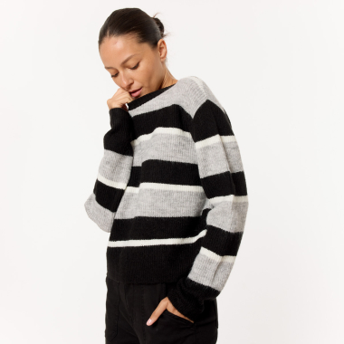 Wholesaler Sweewë - Striped knit sweater