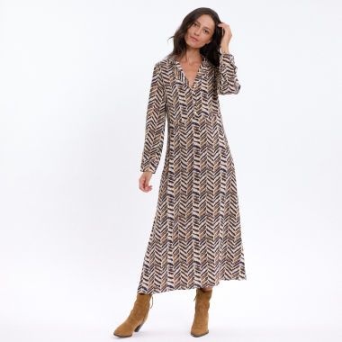 Wholesaler Sweewë - LONG PRINTED DRESS
