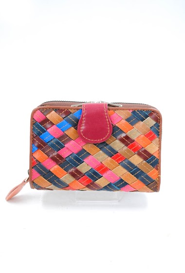 Wholesaler SyStyle - Multicolour leather wallet