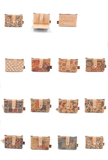 Wholesalers SyStyle - CORK / SYNTHETIC WALLET