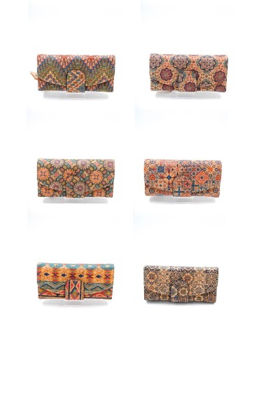 Wholesalers SyStyle - Cork / synthetic wallet