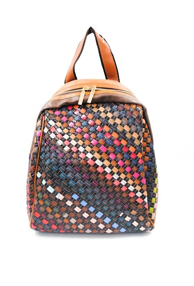 Wholesalers SyStyle - MULTICOLOR LEATHER BACKPACK