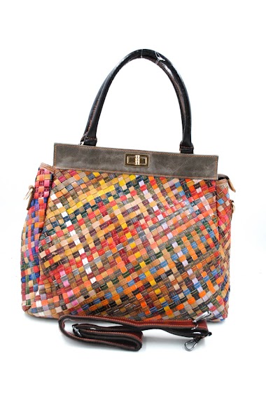 Wholesaler SyStyle - Multicolour leather handbag