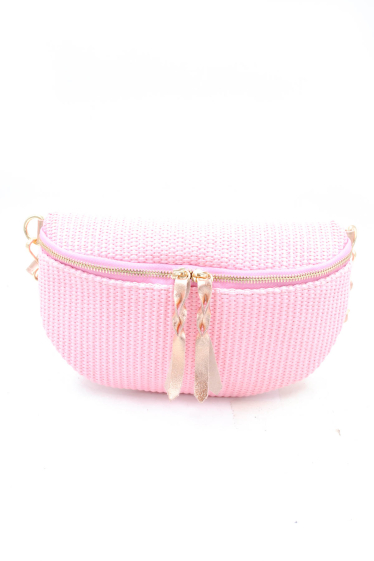 Wholesaler SyStyle - STRAW/LEATHER BELT BAG MADE IN ITALY