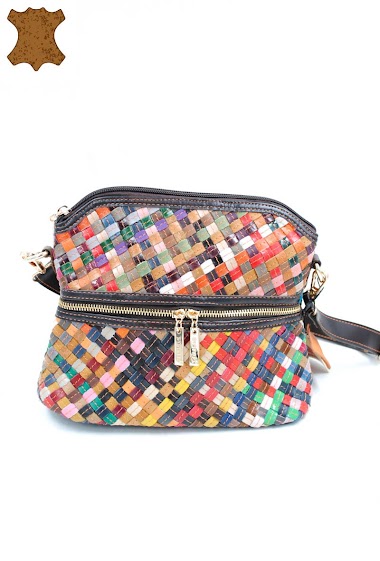 Wholesaler SyStyle - MULTICOLOR LEATHER BAG