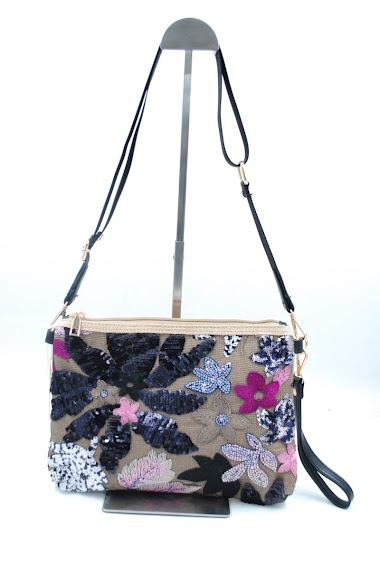 Wholesaler SyStyle - Jute/synthetic crossbody bag