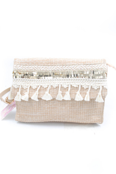 Wholesaler SyStyle - STRAW/POLYESTER BAG