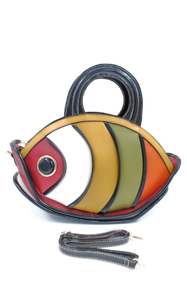 Wholesaler SyStyle - SYNTHETIC FISH-SHAPED BAG