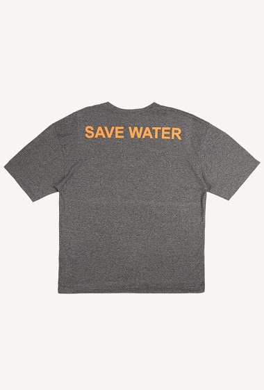 Grossistes Systandard - T-SHIRT SAVE WATER SYSTANDARD
