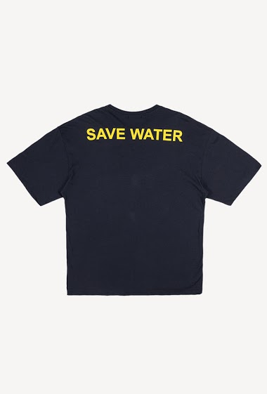 Grossiste Systandard - T-SHIRT SAVE WATER SYSTANDARD