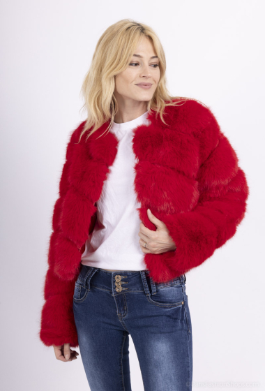 Wholesaler Tandem - Short faux fur jacket