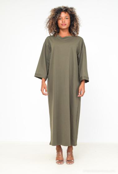 Grossiste Tendance - ROBES COL ROND MANCHE LONGUE