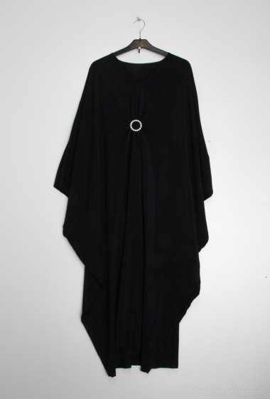 Wholesaler Tendance - v-neck abaya brooch with large heart