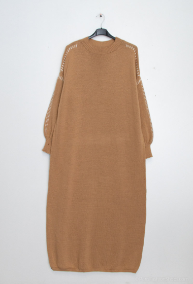 Wholesaler Tendance - abaya sweater dress sewing pattern on sleeve