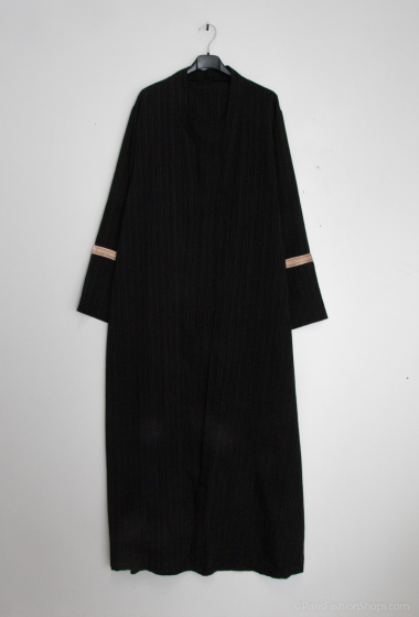 Wholesaler Tendance - SET abaya vest with liserai sleeve pattern