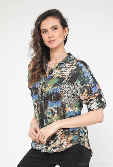 Wholesaler RAVIBELLE - Printed shirt | RAVI-A1023-5