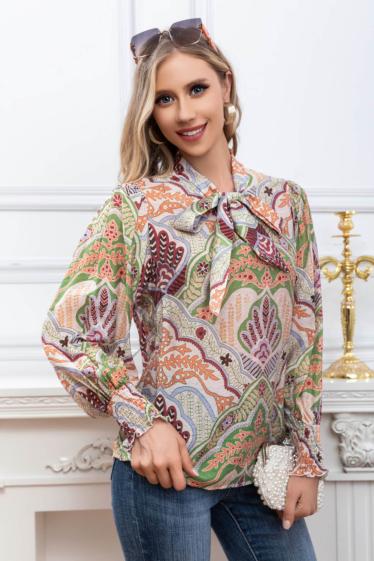 Wholesaler RAVIBELLE - Printed blouse