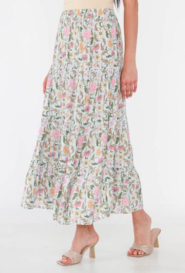 Wholesaler RAVIBELLE - Bohemian long skirt
