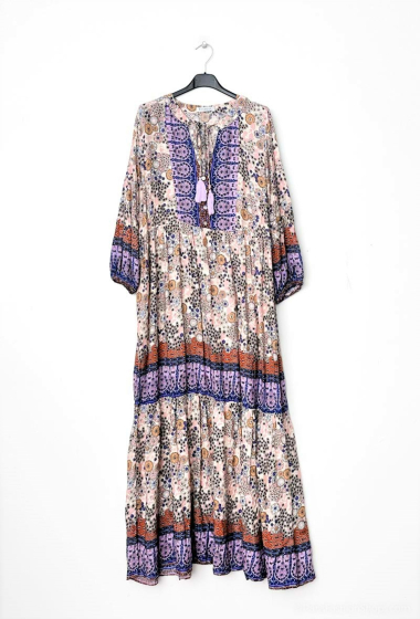 Wholesaler RAVIBELLE - Bohemian long dress