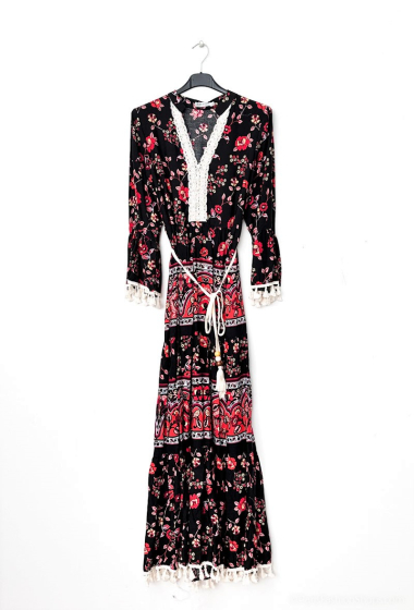 Wholesaler RAVIBELLE - Bohemian long dress