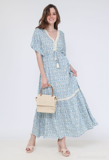 Wholesaler RAVIBELLE - Long floral dress
