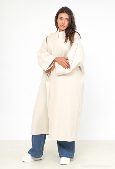 Wholesaler Tendance - oversized coat with shoulder seam pocket