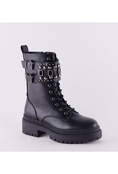 Wholesaler The Divine Factory - Ladies military boots