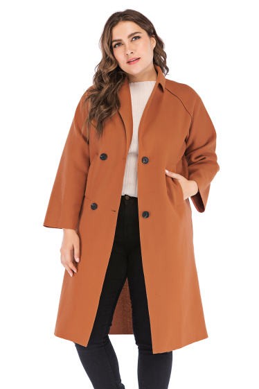 Wholesaler TINA - Brown Coat