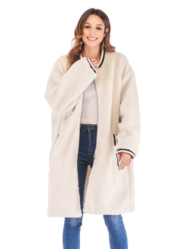 Wholesaler TINA - Coats White bohemian chic style